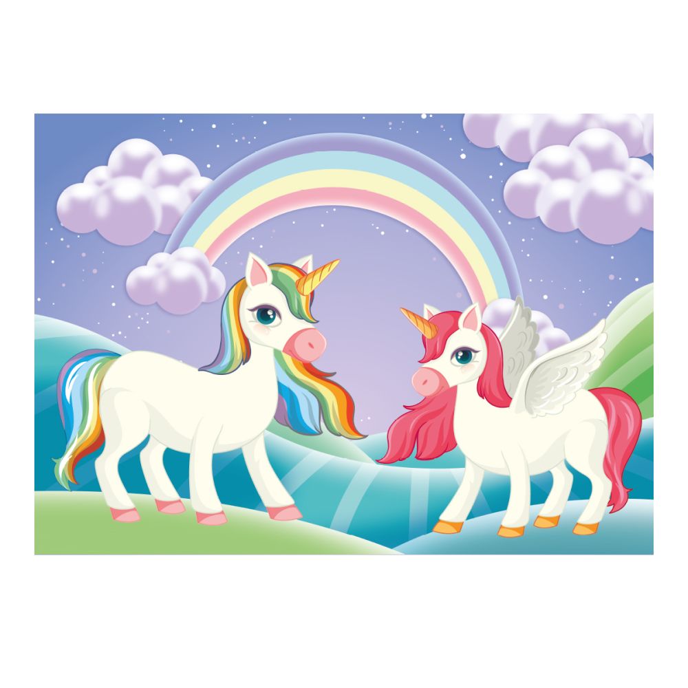 Пъзел Witty Puzzlezz, 60 части, Еднорози
