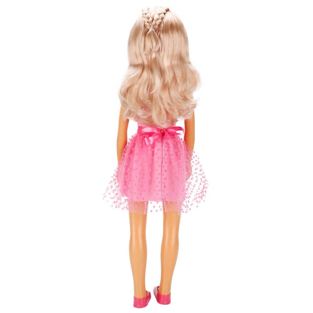 Кукла Клара в парти тоалет, Dollz And More, С розова рокля, 80см