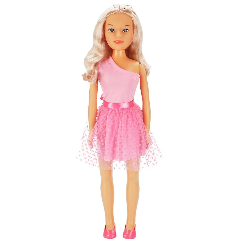 Кукла Клара в парти тоалет, Dollz And More, С розова рокля, 80см