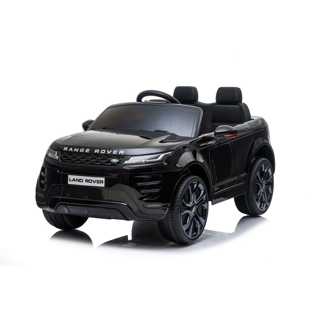 Електрическа количка, Range Rover Evoque, 12V, Черна