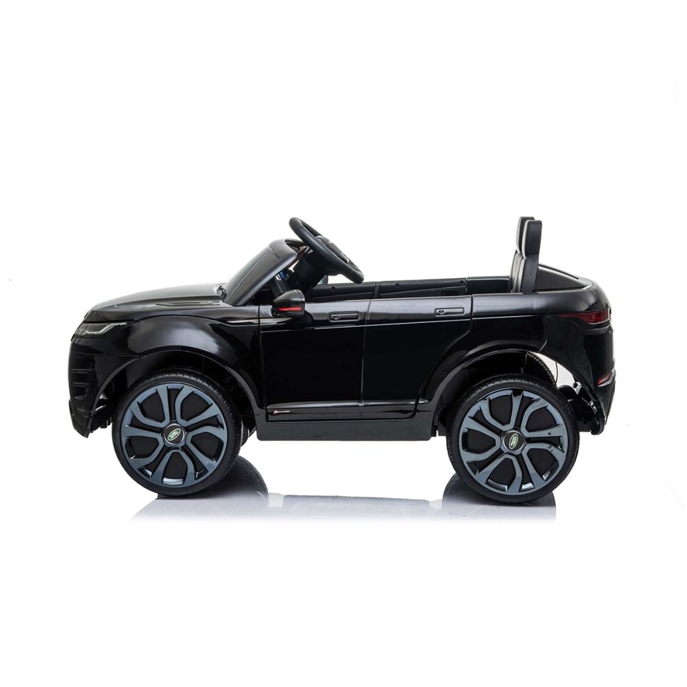 Електрическа количка, Range Rover Evoque, 12V, Черна