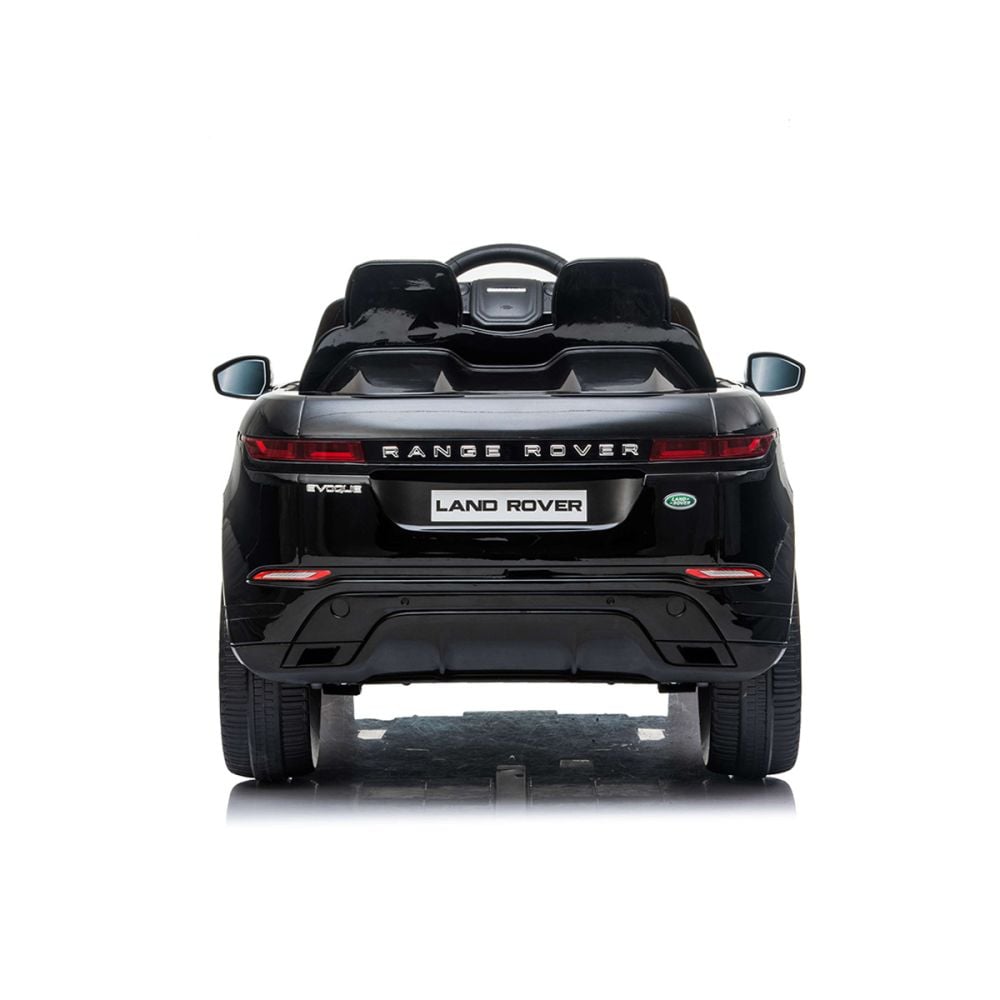 Електрическа количка, Range Rover Evoque, 12V, Черна