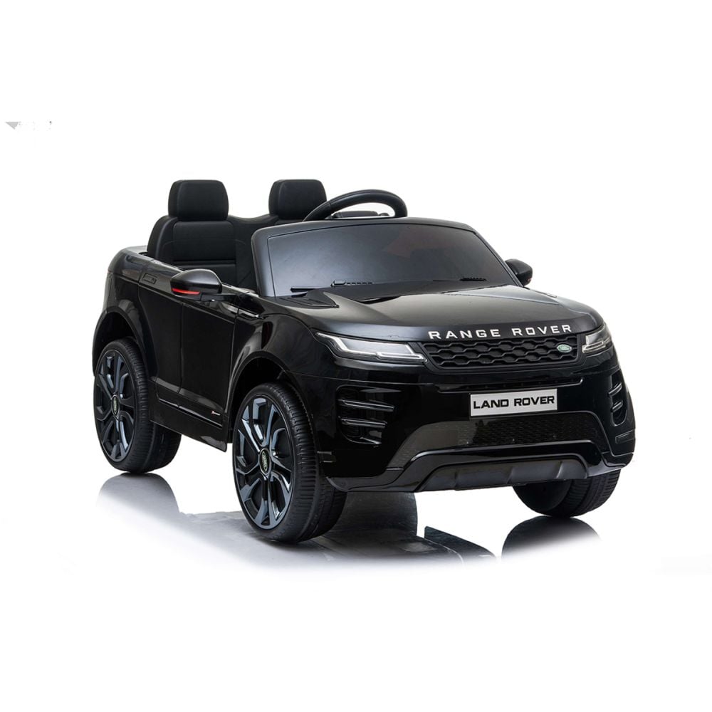 Електрическа количка, Range Rover Evoque, 12V, Черна