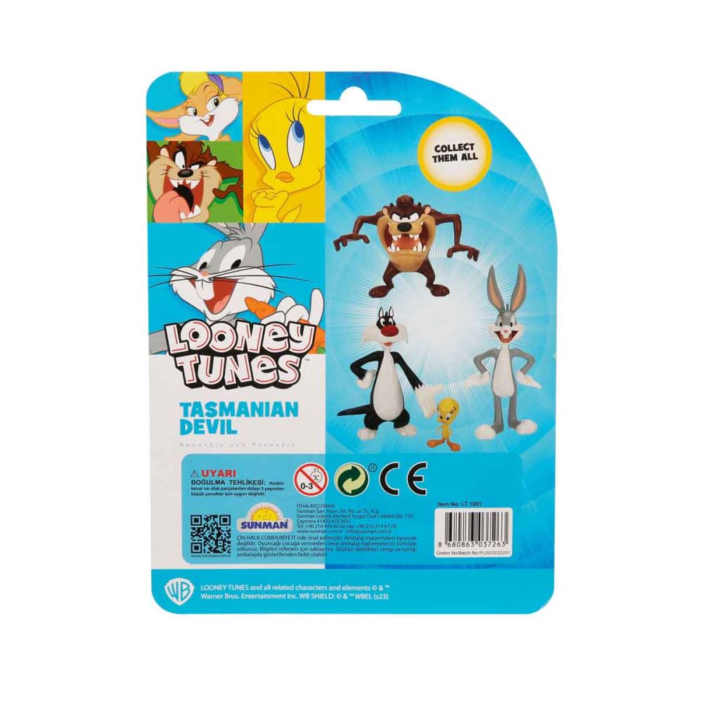Фигурка Looney Tunes, Tasmanian, 9 см
