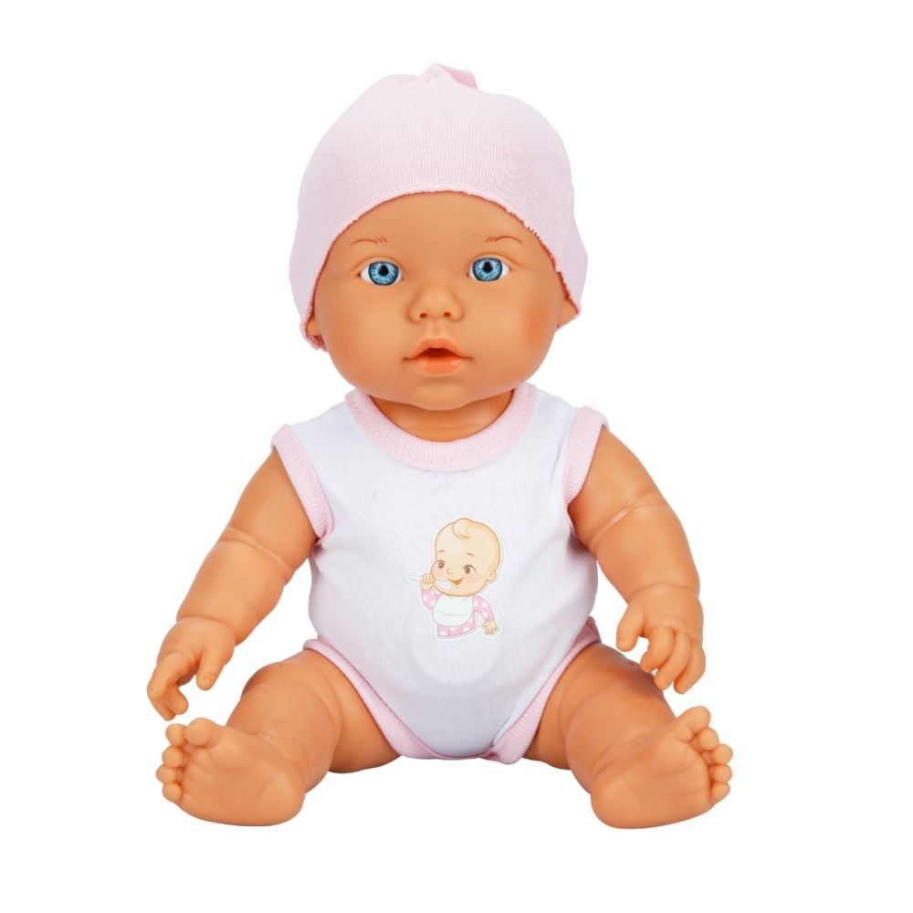 Кукла бебе, Bebelou, Dollz n More, Грижи се за мен, 32 см, Розова