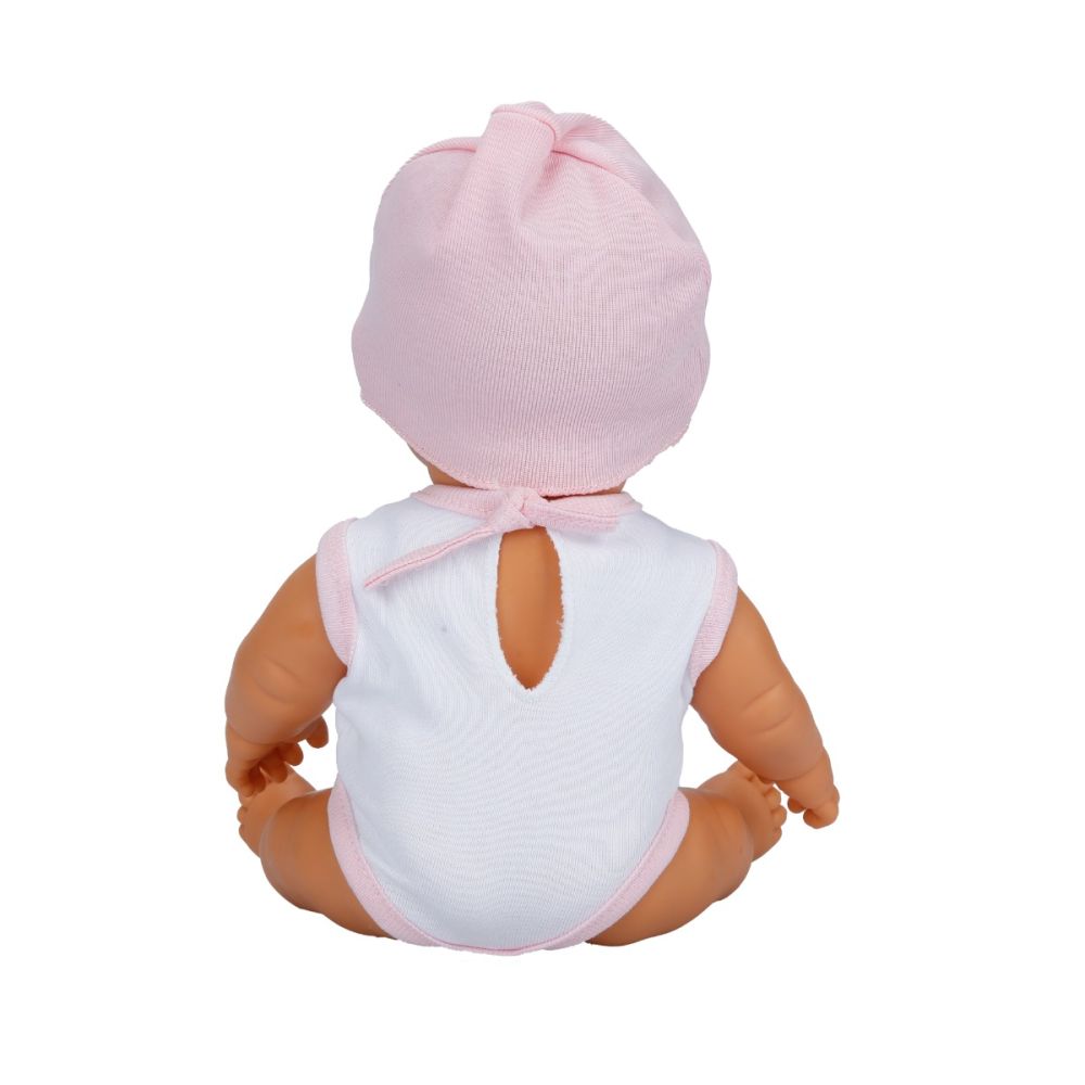 Кукла бебе, Bebelou, Dollz n More, Грижи се за мен, 32 см, Розова