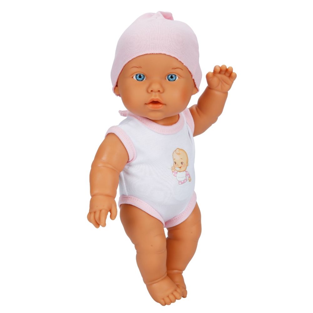 Кукла бебе, Bebelou, Dollz n More, Грижи се за мен, 32 см, Розова