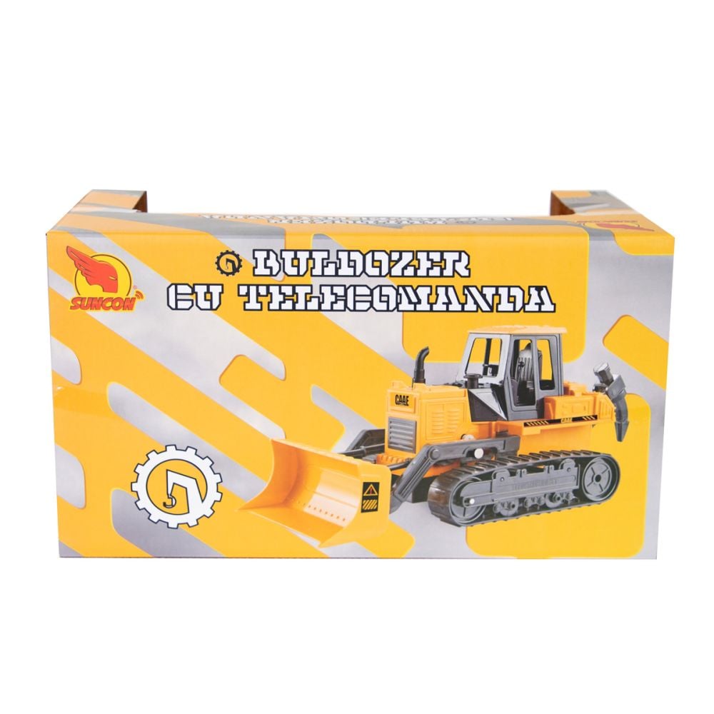 Булдозер с вериги и дистанционно, Maxx Wheels, 1:28