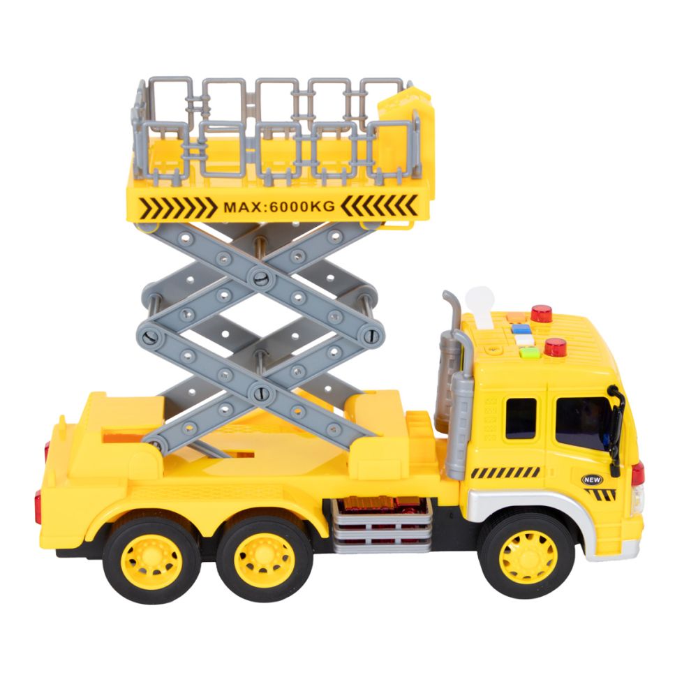 Камион с механична стълба, Maxx Wheels, 1:16