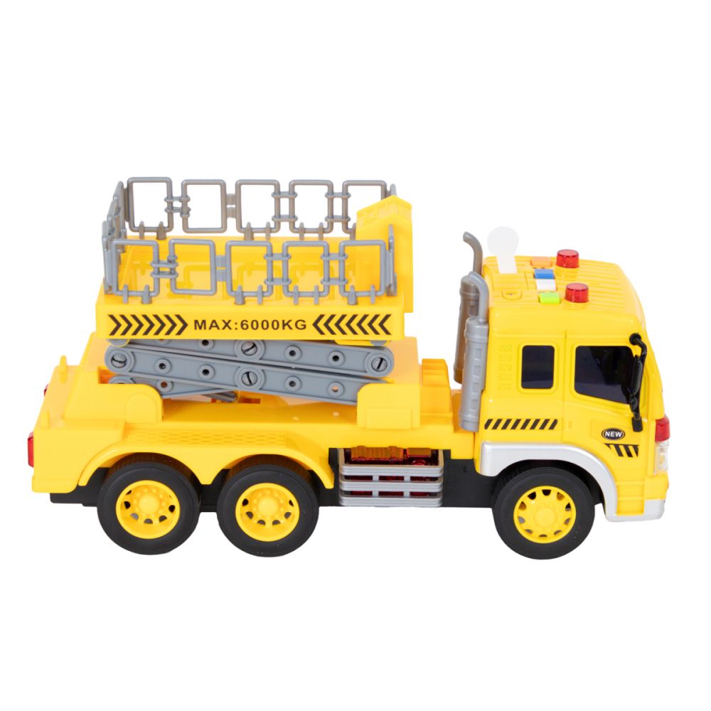 Камион с механична стълба, Maxx Wheels, 1:16