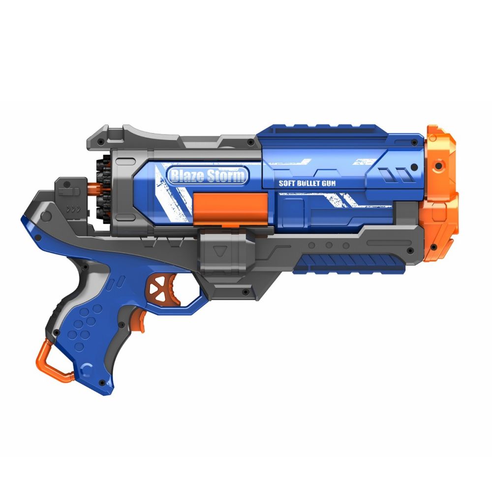 Пистолет Blaze Storm, Zapp Toys, с 20 гъбени стрелички, Син