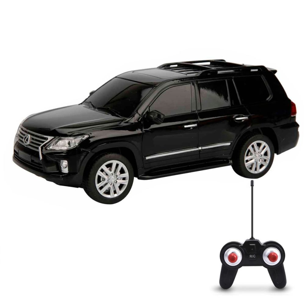 Кола с дистанционно, Suncon, Lexus LX570u 2015, 1:24, Черна