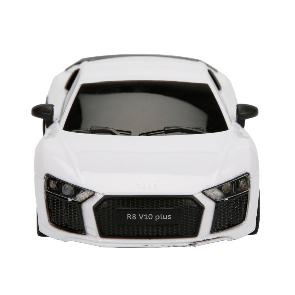Кола с дистанционно, Suncon, Audi R8, 1:24, Бяла