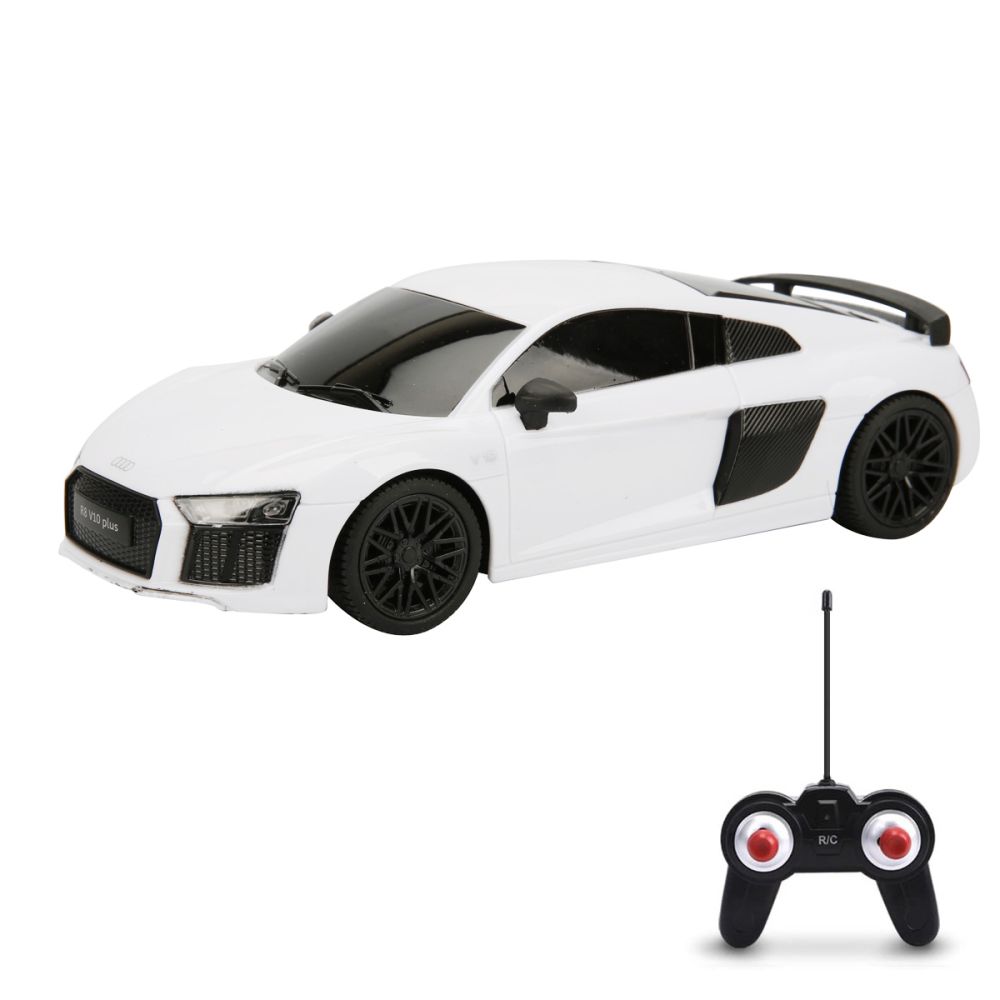 Кола с дистанционно, Suncon, Audi R8, 1:24, Бяла