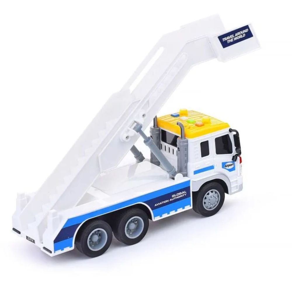Количка за качване на пътници в самолет Maxx Wheels, със светлини и звуци, 1:16