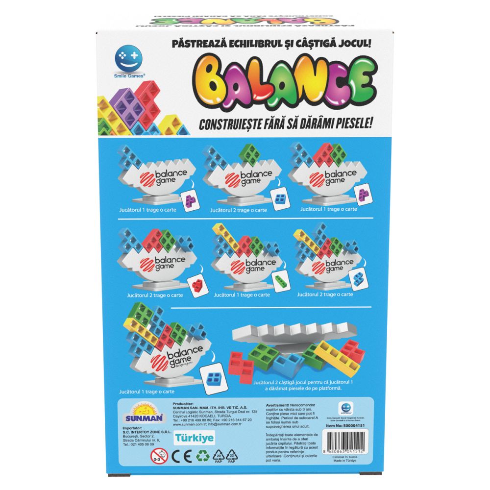 Забавна игра на баланс, Smile Games, Balance