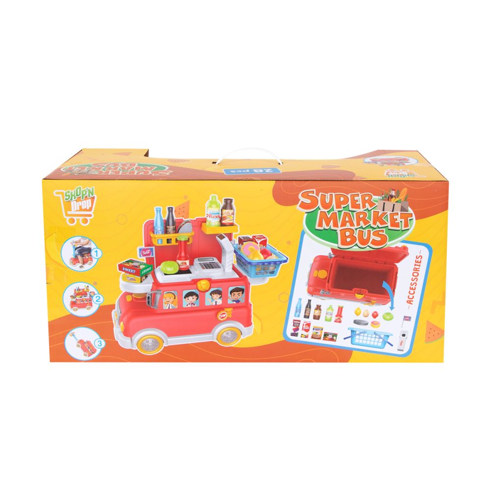 Комплект за игра, Shopn Drop, Супермаркет на колела