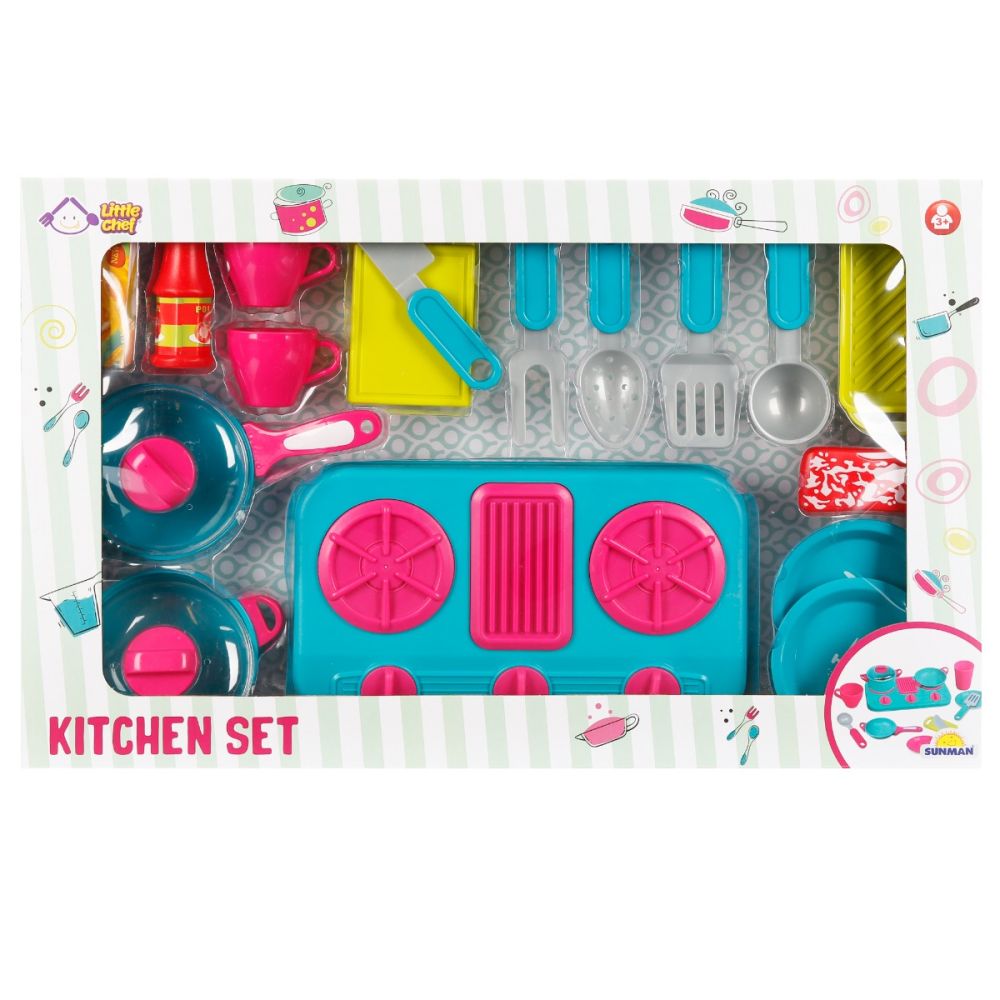 Кухненски комплект с котлон, Little Chef