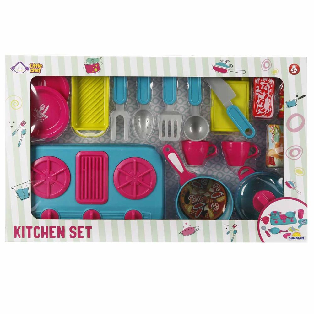 Кухненски комплект с котлон, Little Chef