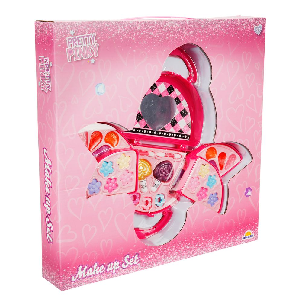 Комплект гримове в чантичка, Preety Pinky, 5 отделения