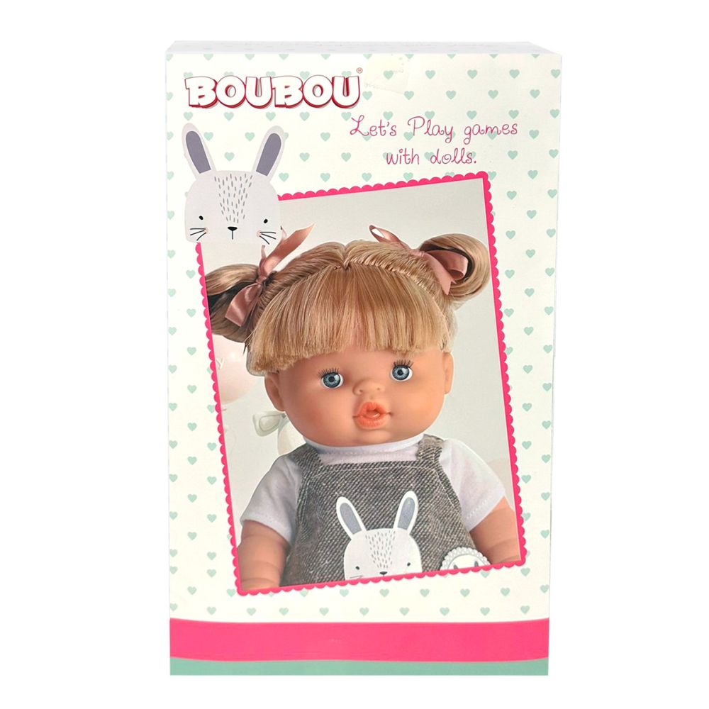 Кукла бебе с рокля, Boubou, 35 см