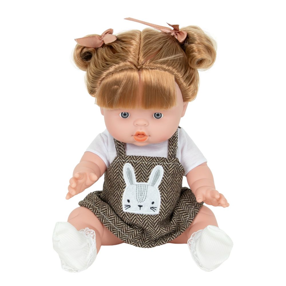 Кукла бебе с рокля, Boubou, 35 см