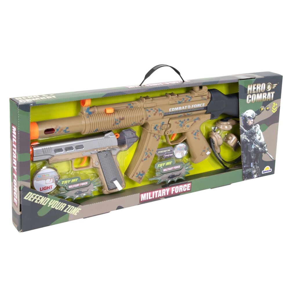 Комплект 2 военни оръжия, Hero Combat