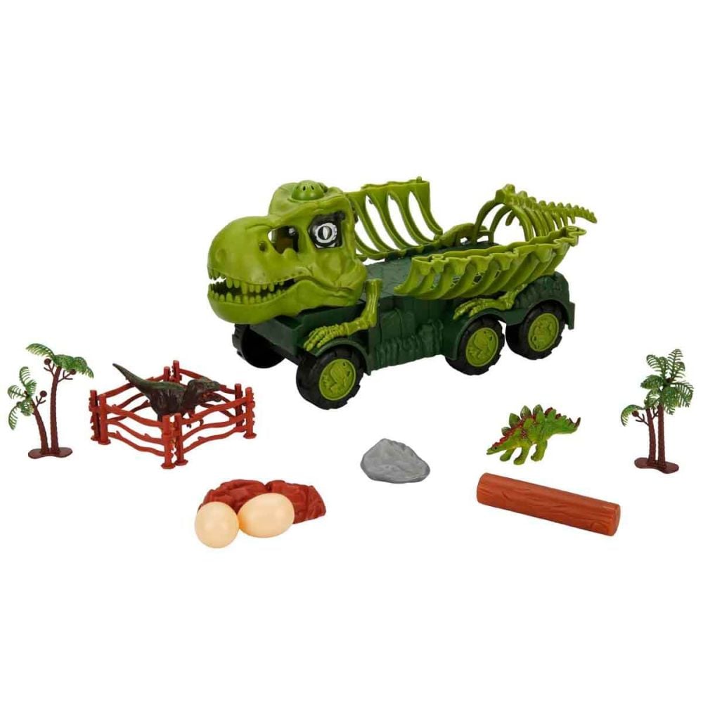 Транспортьор със звуци и светлини, Crazoo, Dinosaur World