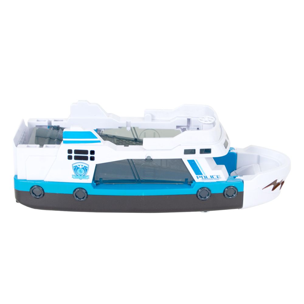 Комплект за игра с морско спасително превозно средство, Maxx Wheels, Police