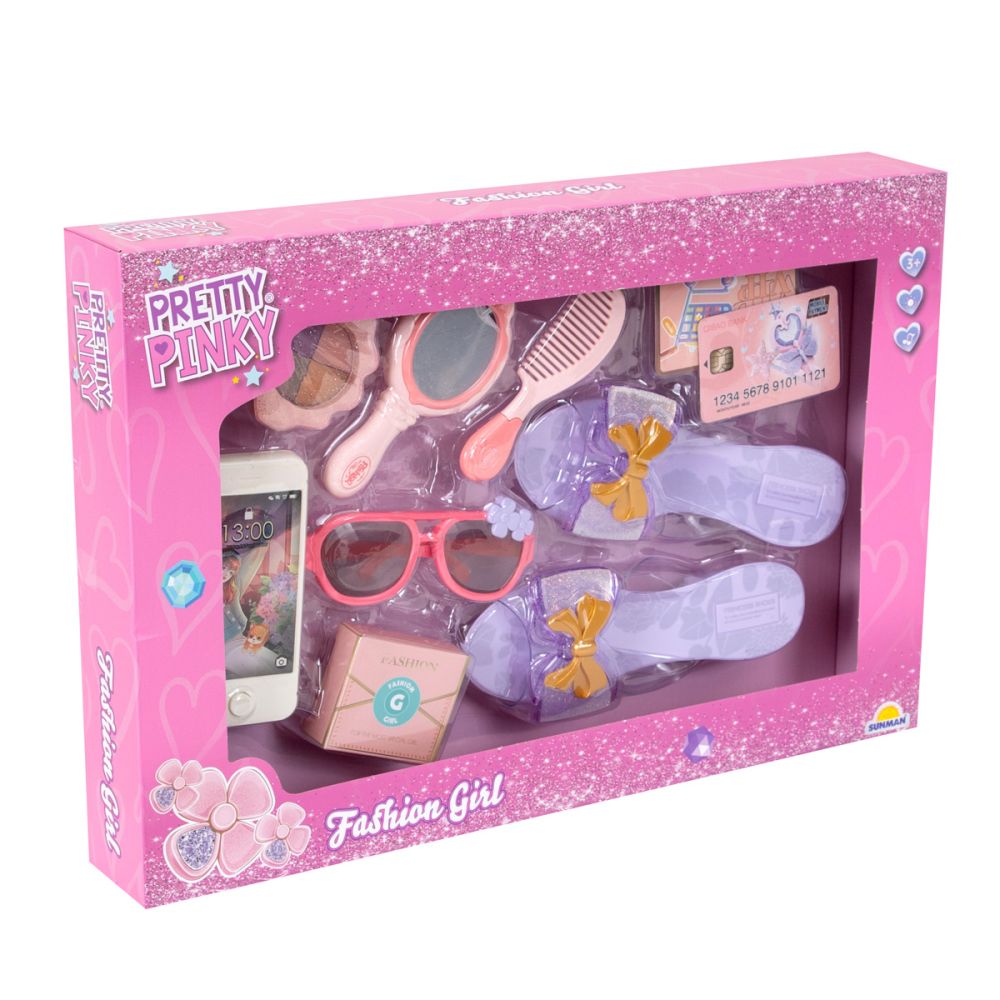 Моден комплект с обувки и аксесоари, Pretty Pinky, Princess Dream