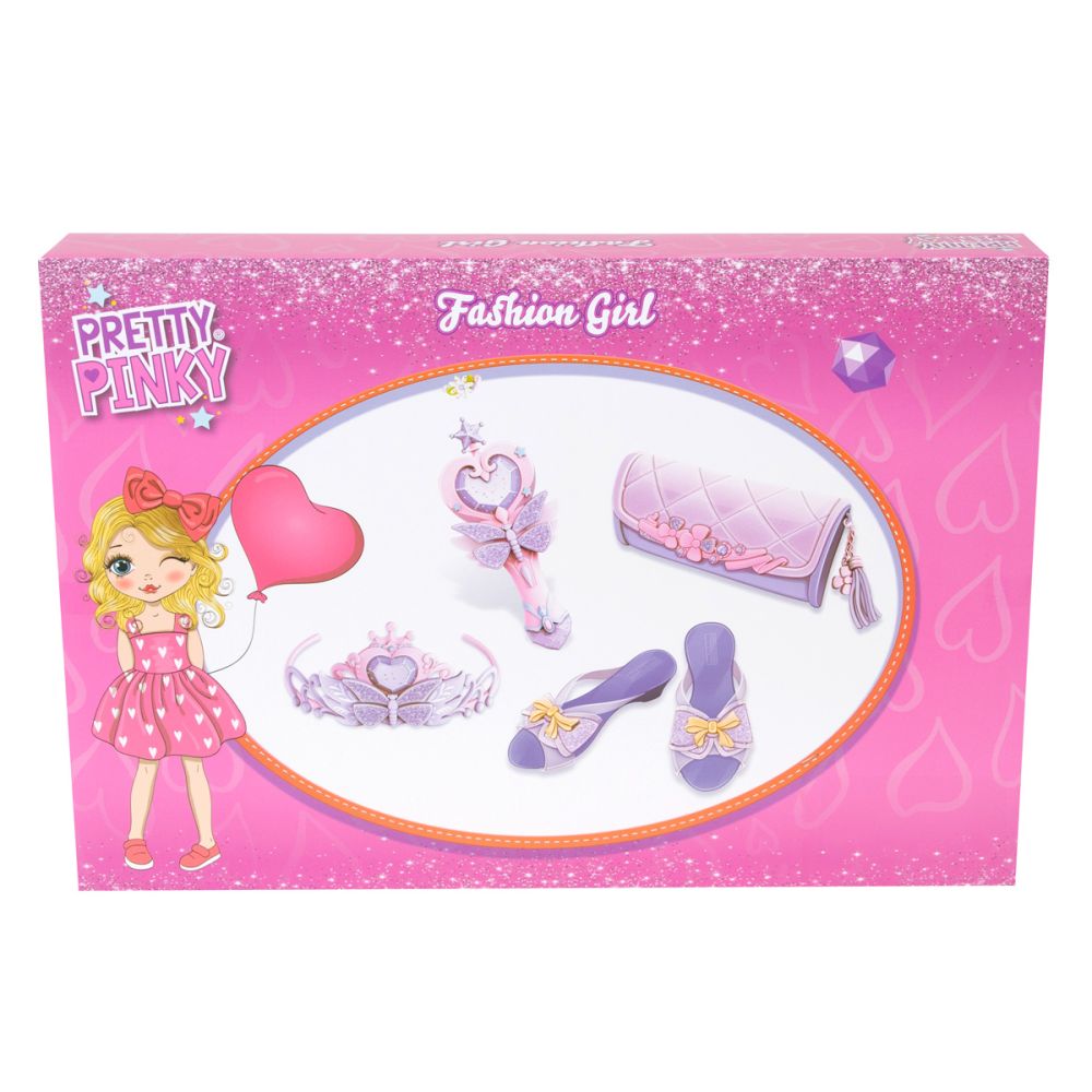 Моден комплект с обувки и аксесоари, Pretty Pinky, Princess Dream