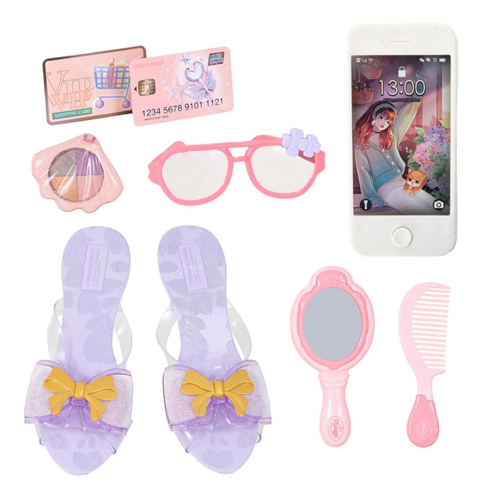 Моден комплект с обувки и аксесоари, Pretty Pinky, Princess Dream
