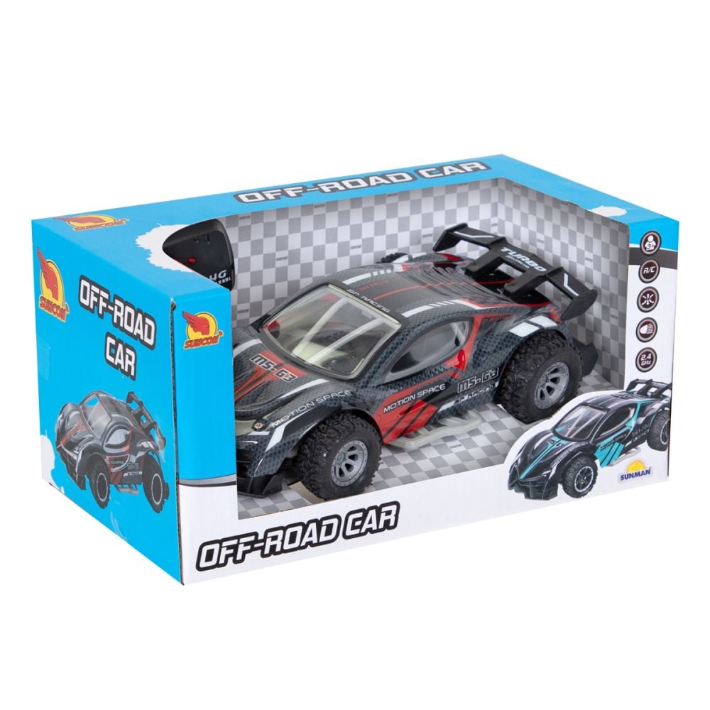 Спортна количка с дистанционно, Suncon, 1:18, Червена