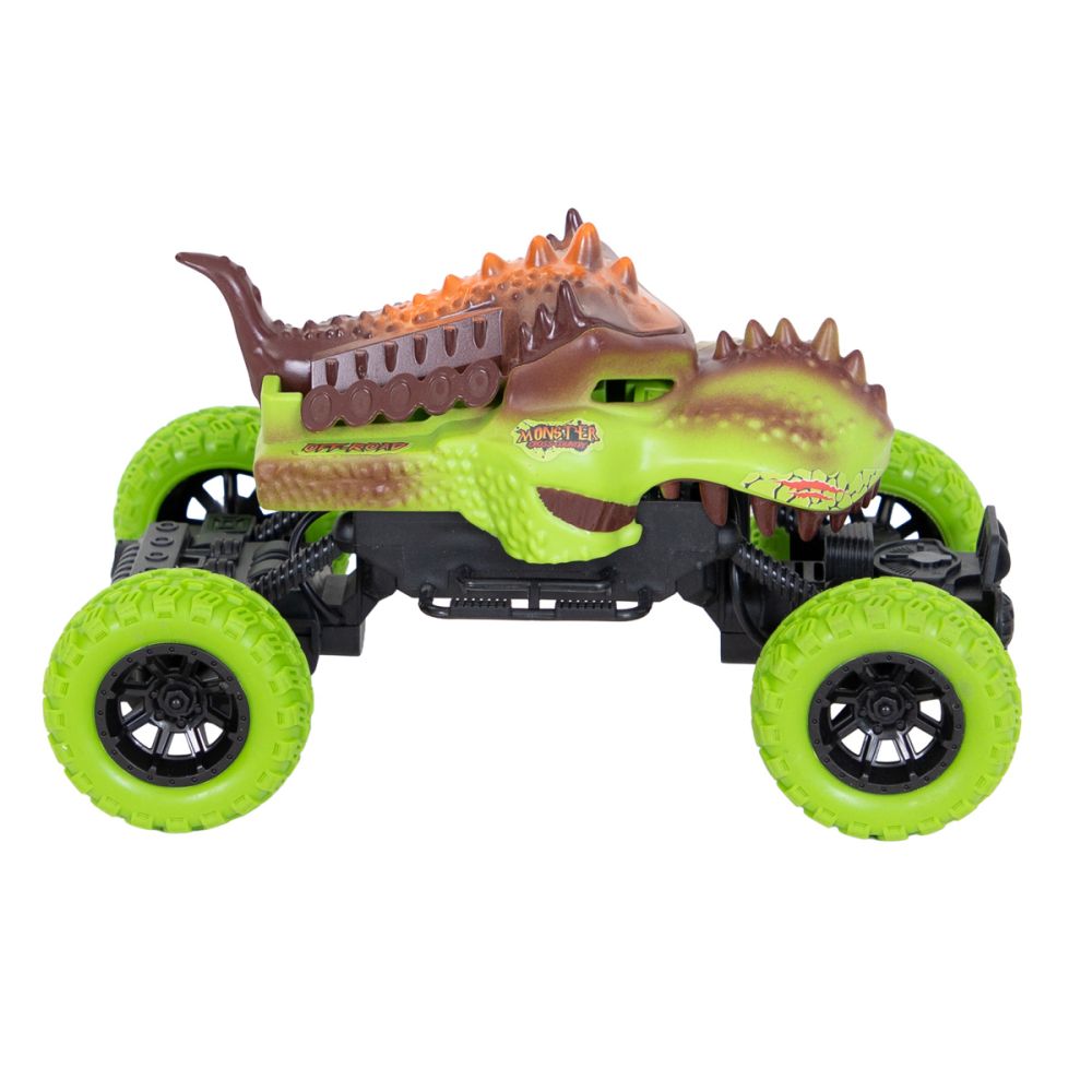 Кола 4x4 с дистанционно, Suncon, Monster Ultra Rock Crawler, зелена, 1:18