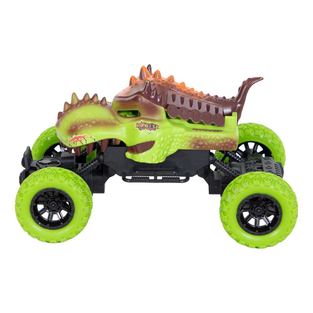Кола 4x4 с дистанционно, Suncon, Monster Ultra Rock Crawler, зелена, 1:18