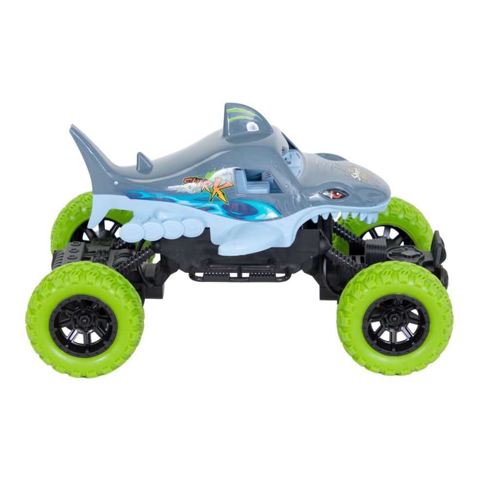Кола 4x4 с дистанционно, Suncon, Shark Ultra Rock Crawler, Сива, 1:18