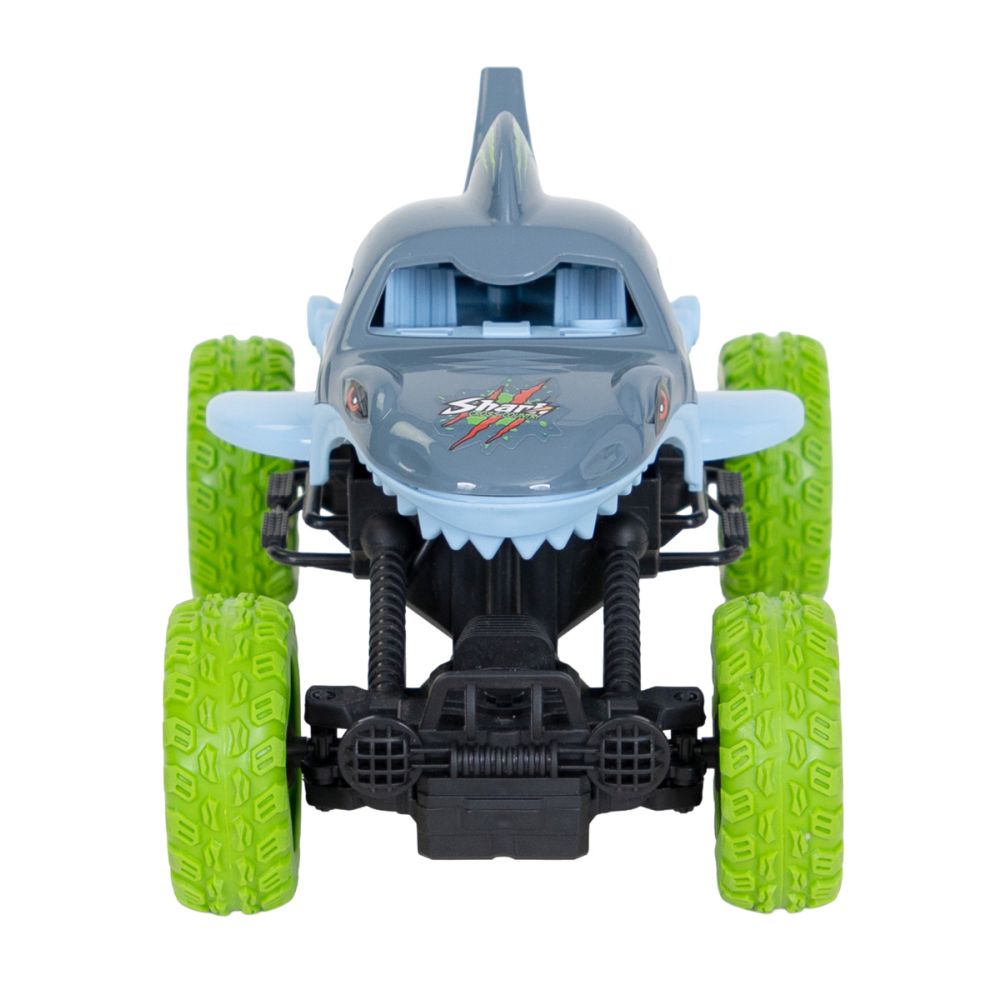 Кола 4x4 с дистанционно, Suncon, Shark Ultra Rock Crawler, Сива, 1:18