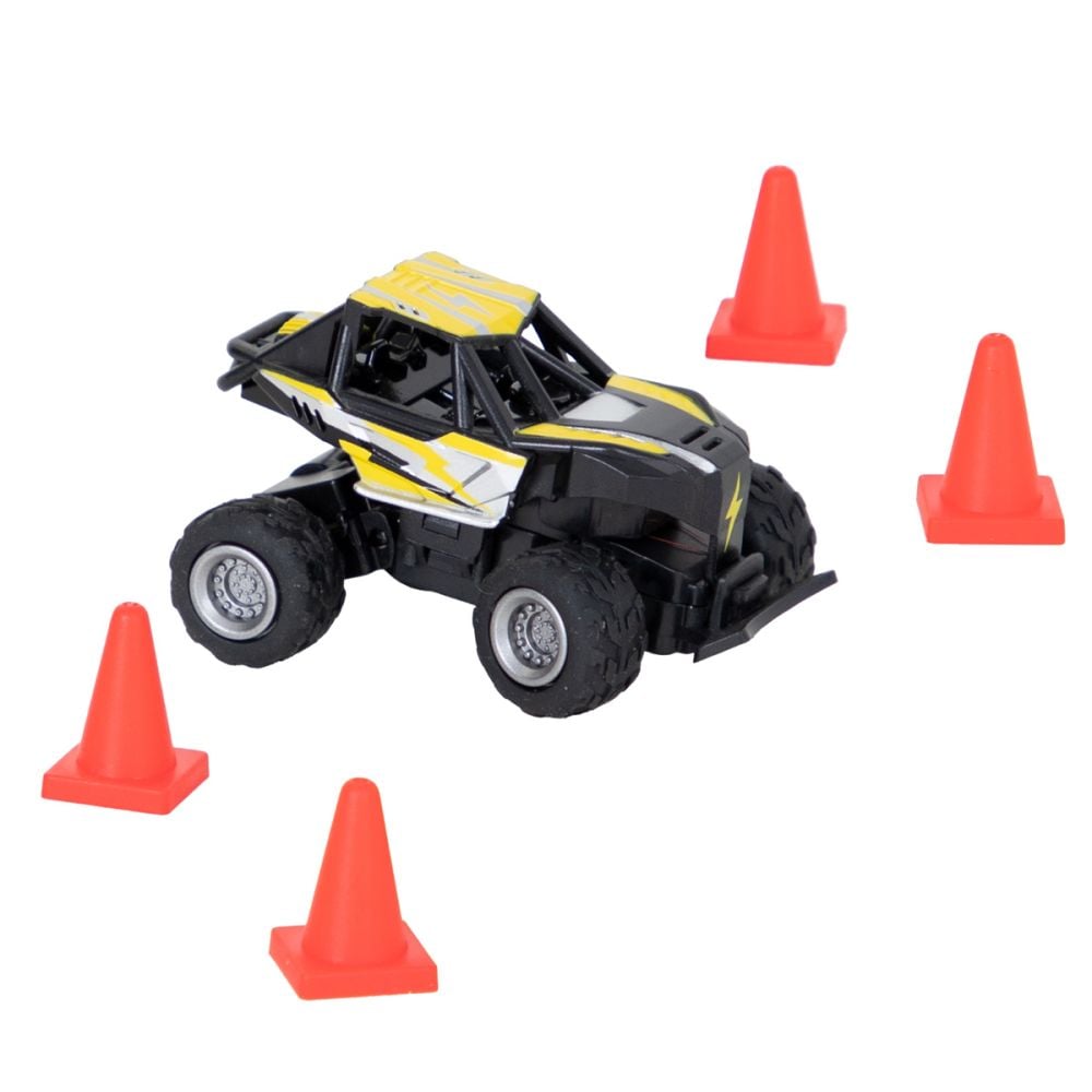 Количка с дистанционно, Suncon, Gyclone Gala Racer, Жълта