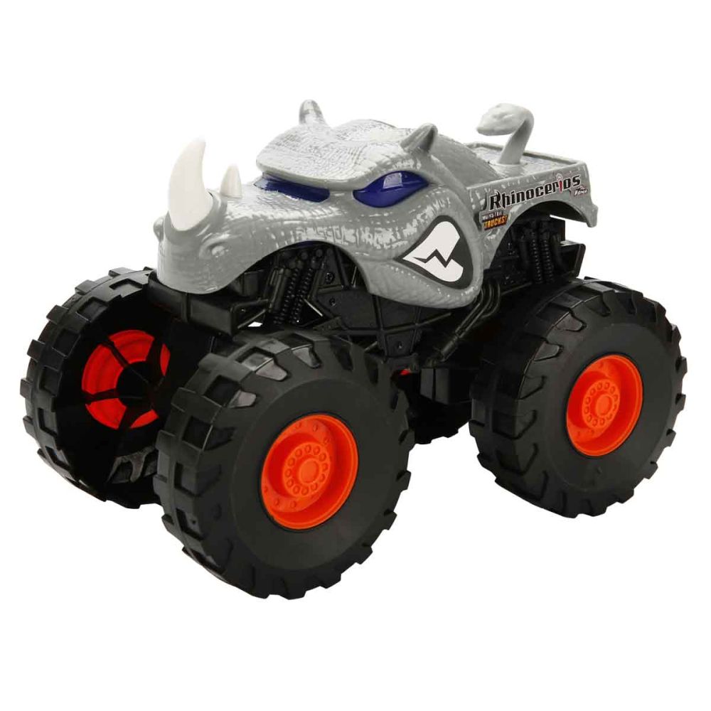 Количка Monster Truck, Cool Machines, Носорог, Сива