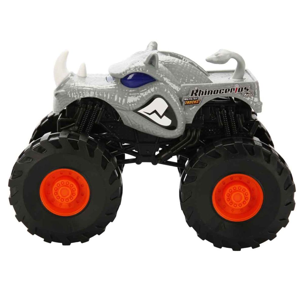 Количка Monster Truck, Cool Machines, Носорог, Сива