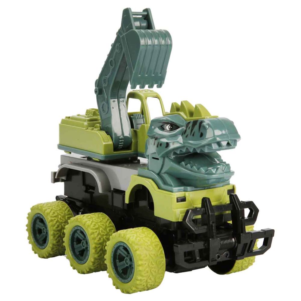 Превозно средство динозавър, Crazoo, Dino Carrier, 17 см 