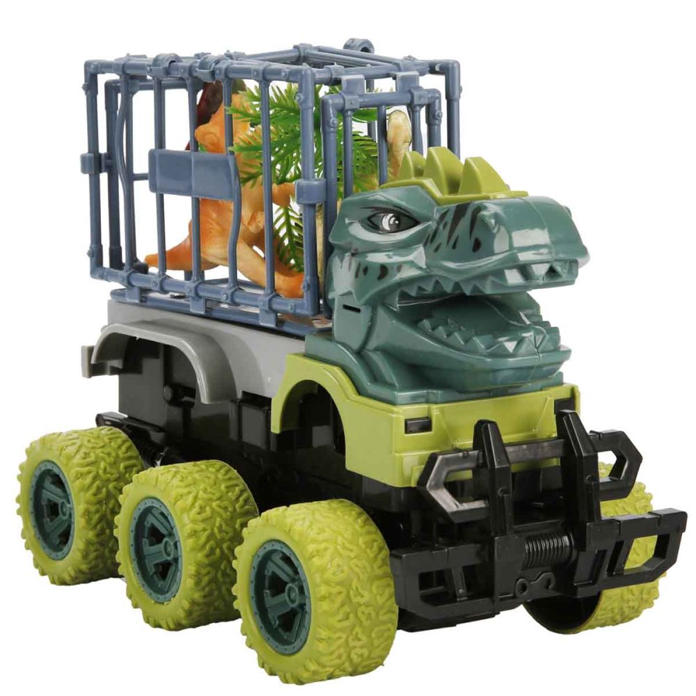 Превозно средство динозавър, Crazoo, Dino Carrier, 17 см 