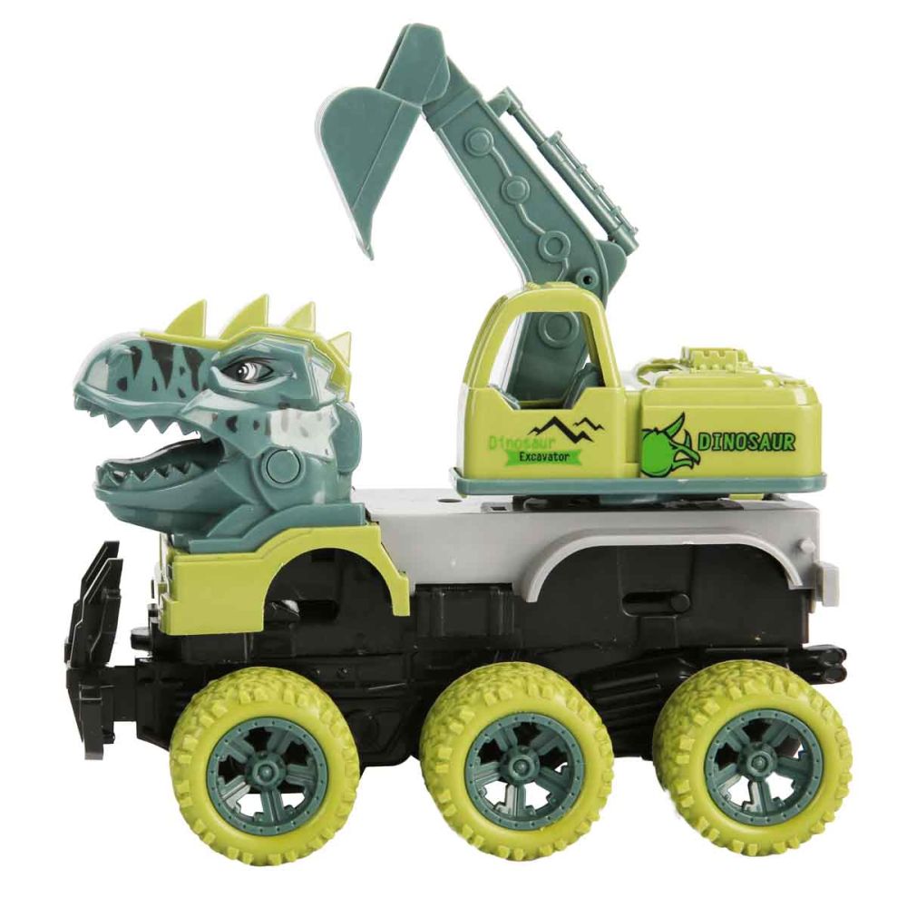 Превозно средство динозавър, Crazoo, Dino Carrier, 17 см 