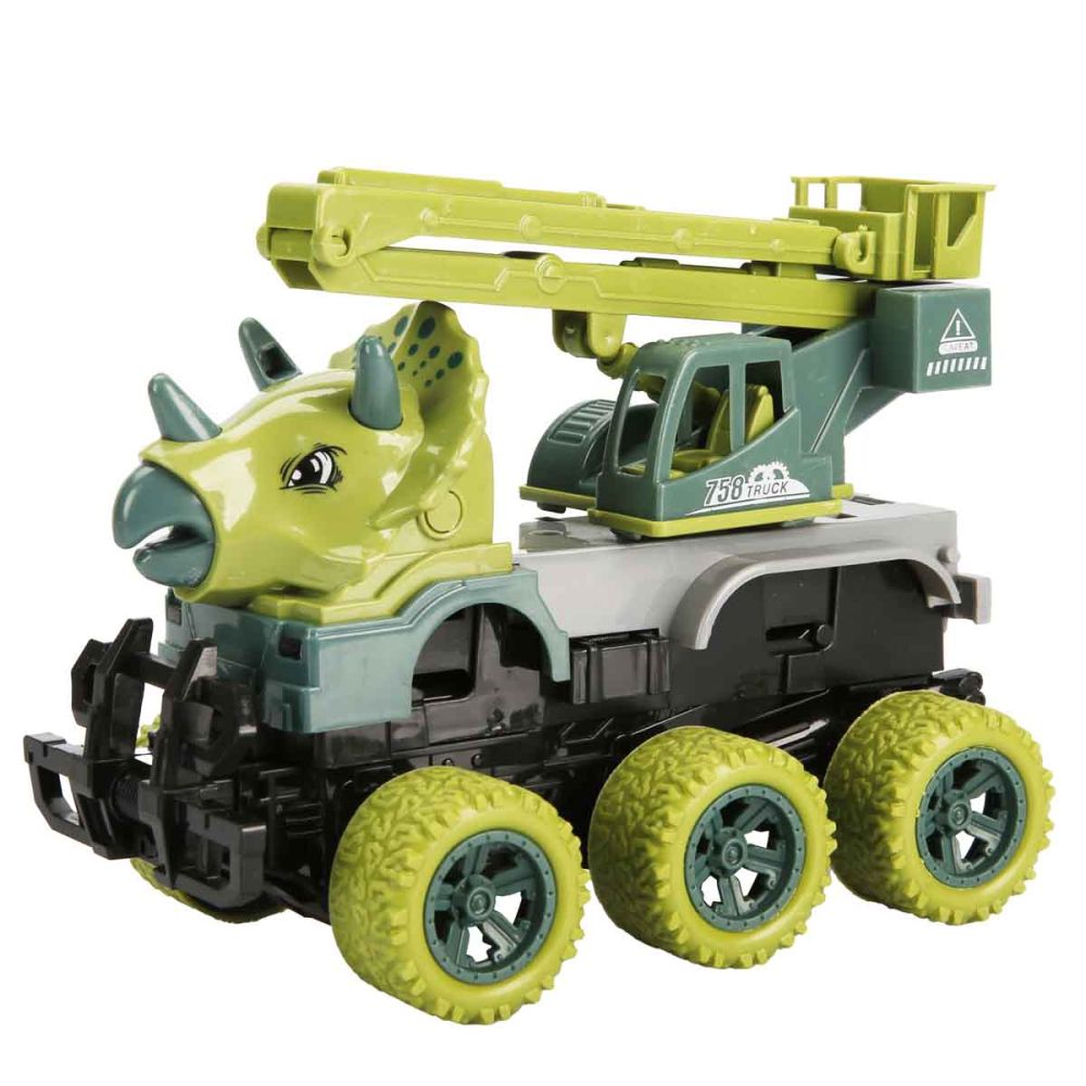 Превозно средство динозавър, Crazoo, Dino Carrier, 17 см 