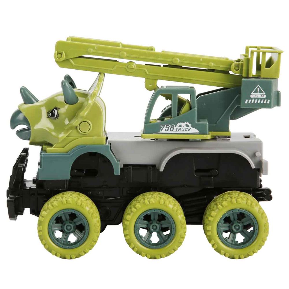 Превозно средство динозавър, Crazoo, Dino Carrier, 17 см 