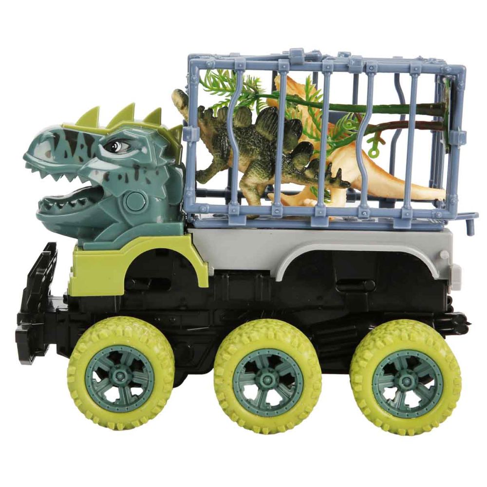 Превозно средство динозавър, Crazoo, Dino Carrier, 17 см 