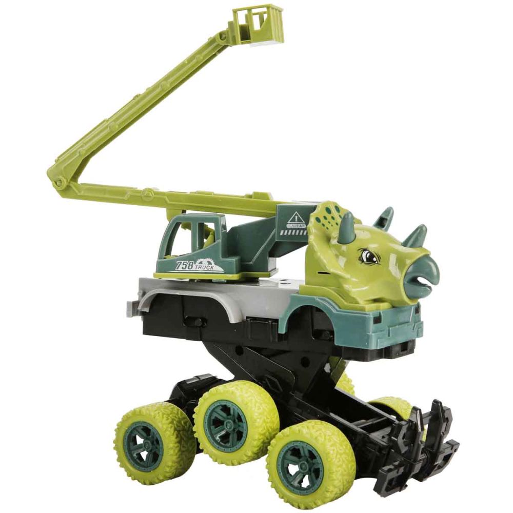 Превозно средство динозавър, Crazoo, Dino Carrier, 17 см 