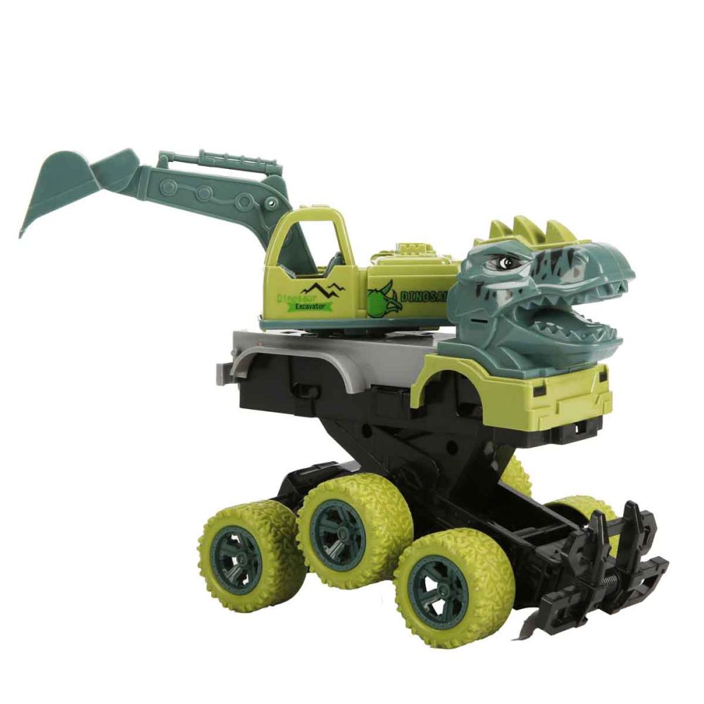 Превозно средство динозавър, Crazoo, Dino Carrier, 17 см 