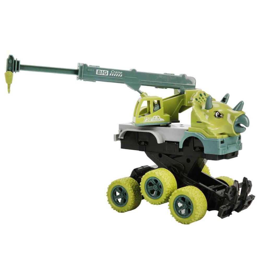 Превозно средство динозавър, Crazoo, Dino Carrier, 17 см 