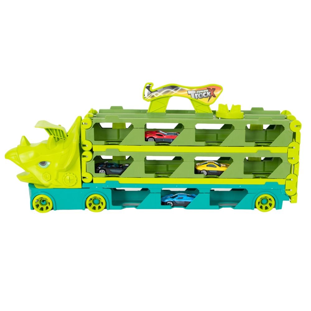 Комплект за игра, Crazoo, Dino Transporter Racing Car